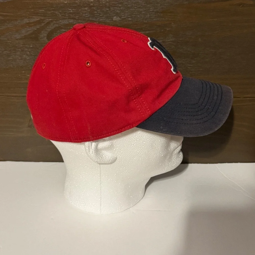 '47 Brand Boston Red Sox Franchise Fitted Hat Recycled Red Navy Unisex Medium EX